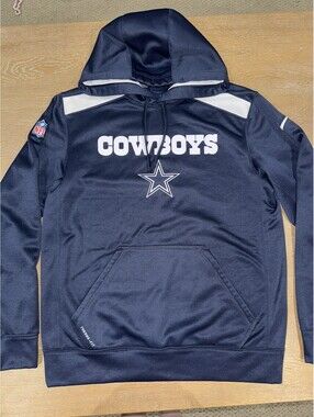 Dallas Cowboys Nike Therma-FIT sideline pullover hoodie Men's SMALL